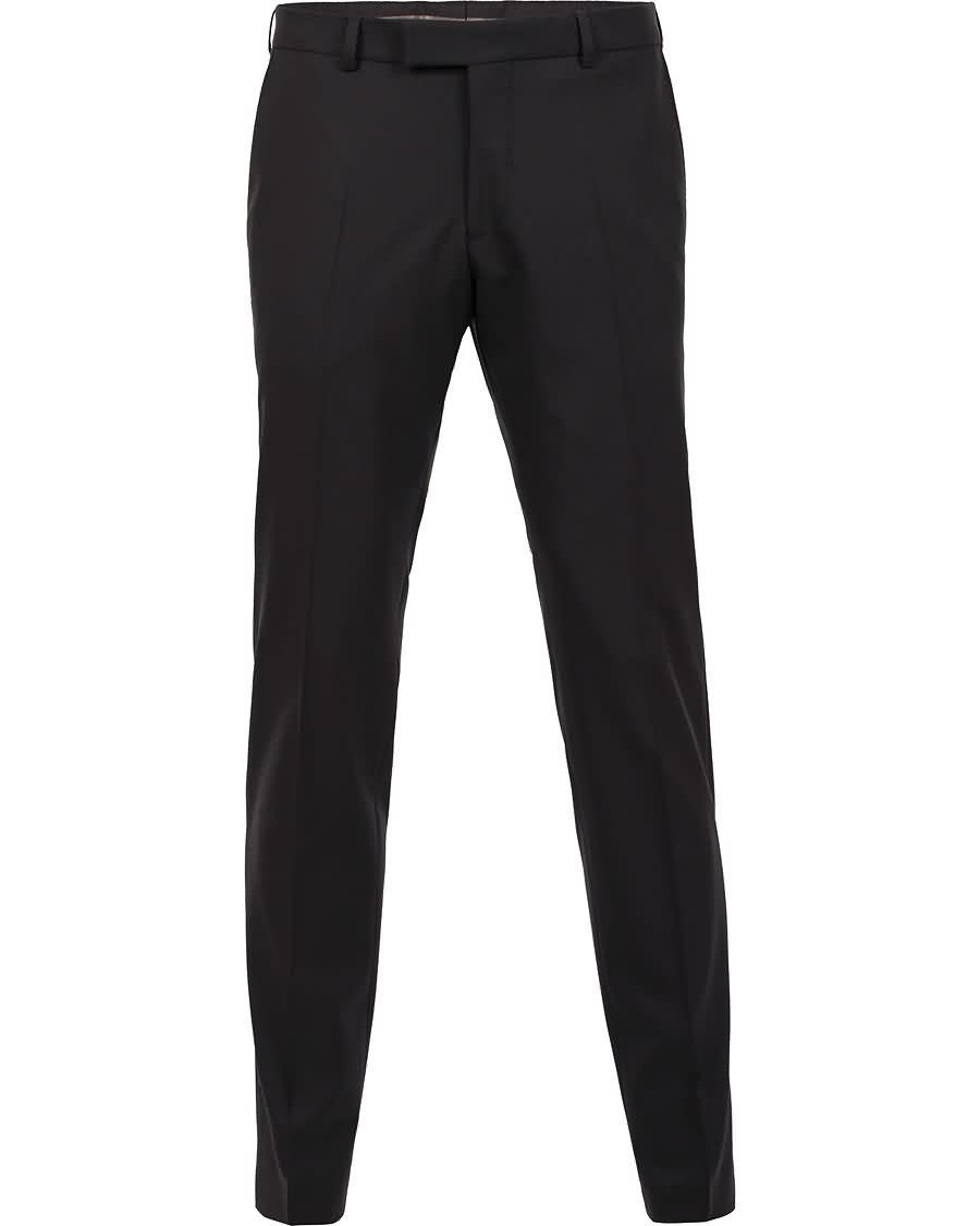 oscar jacobson damien trousers super 120s wool black Selger Billige Klær o5vki